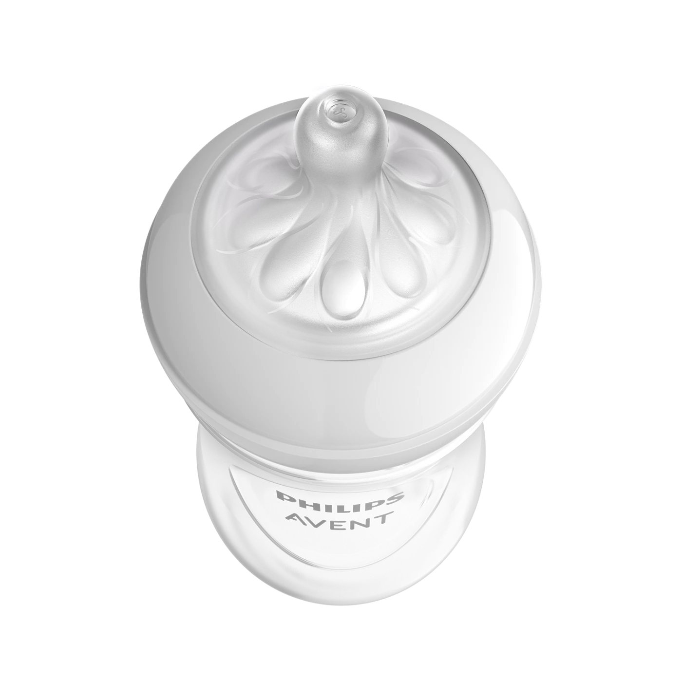 Philips Avent Natural Response Baby Bottle – 260ml, BPA-Free Milk Bottle with Teat for Babies 1 Month+ (Model SCY903/01)