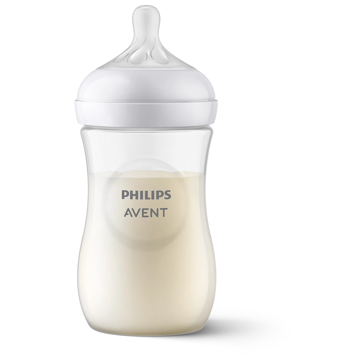 Philips Avent Natural Response Baby Bottle – 260ml, BPA-Free Milk Bottle with Teat for Babies 1 Month+ (Model SCY903/01)
